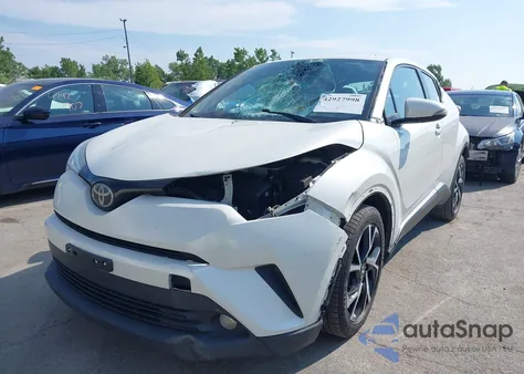 2018 Toyota C-Hr Xle Premium z USA, uszkodzony, nr VIN NMTKHMBX7JR004482